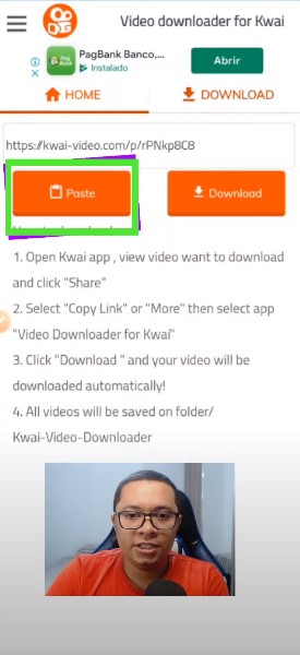 Como Baixar Vídeos do Kwai Sem Marca D'água