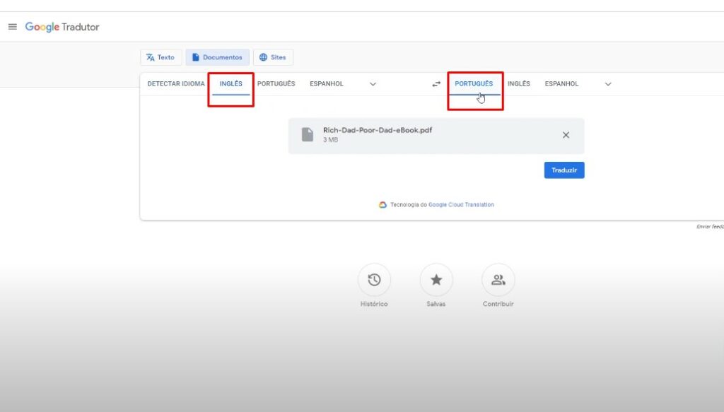 Como TRADUZIR PDF em INGLÊS para PORTUGUÊS
