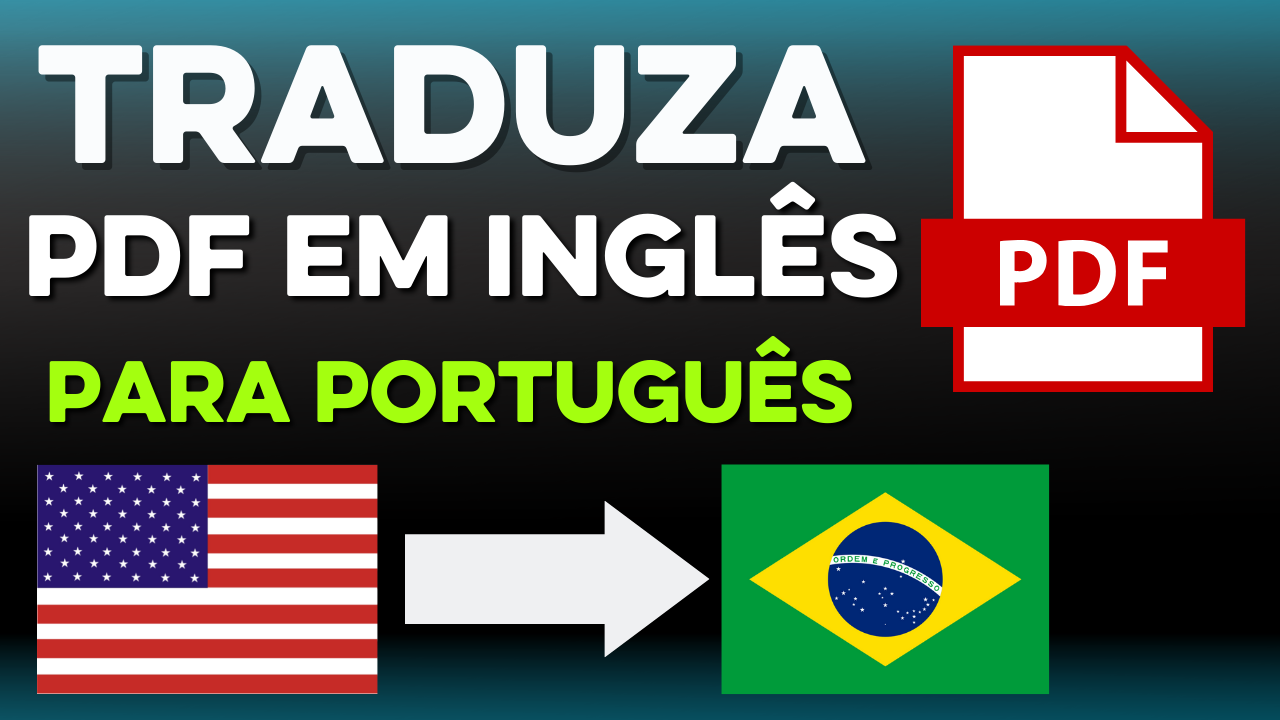 Como TRADUZIR PDF em INGLÊS para PORTUGUÊS