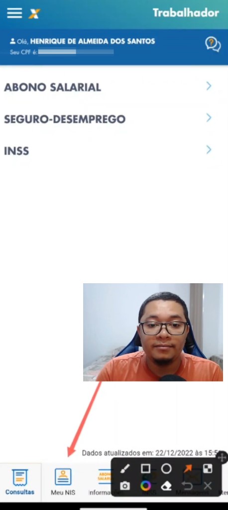 Consultar numero do PIS