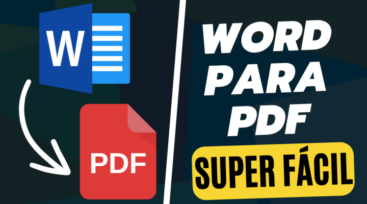 Converter Word em PDF! Tutorial super fácil!