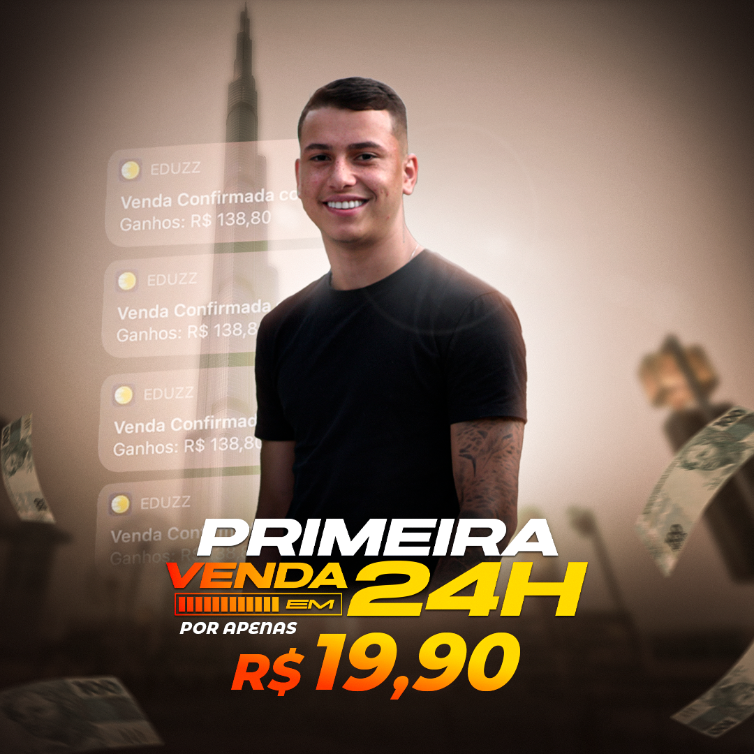 Primeira Venda em 24 Horas do Caio Martins