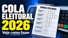 Como fazer cola eleitoral 2026 pelo celular ou computador