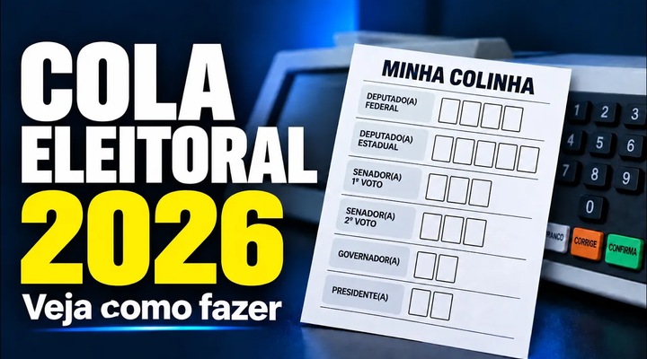 Como fazer cola eleitoral 2026 pelo celular ou computador