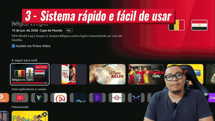 3. Reúne aplicativos em uma interface fácil de navegar