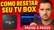 Como Resetar TV Box Travando pelo Modo Recovery