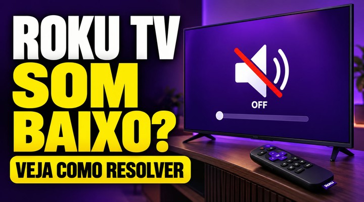 Sua ROKU TV Está com SOM BAIXO? Faça Este Pequeno AJUSTE para o Som Voltar ao Normal!